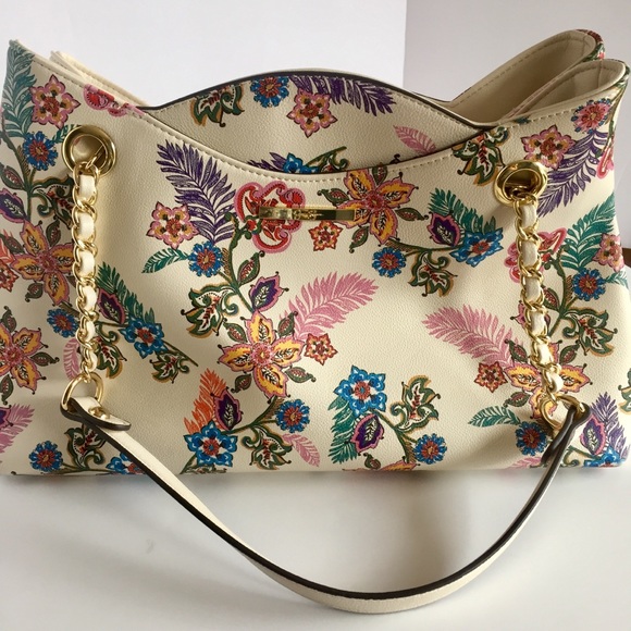 jessica simpson floral purse